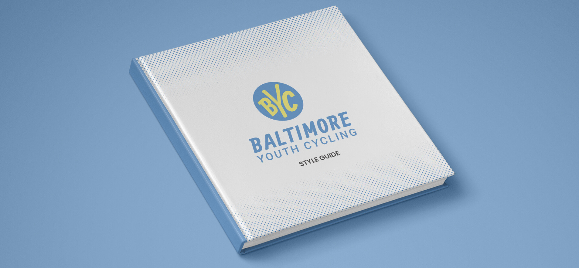 Baltimore Youth Cycling brand style guide cover