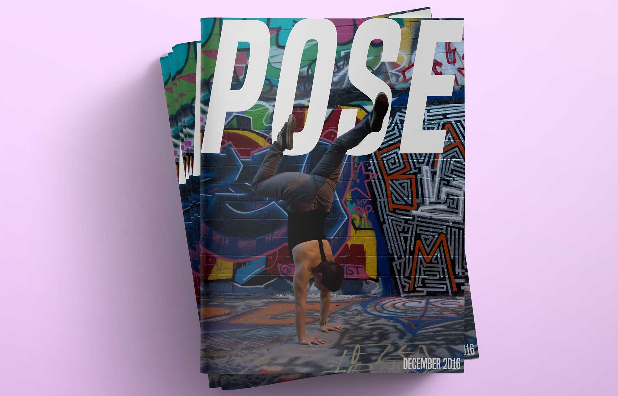 POSE magazine cover, December 2016 issue