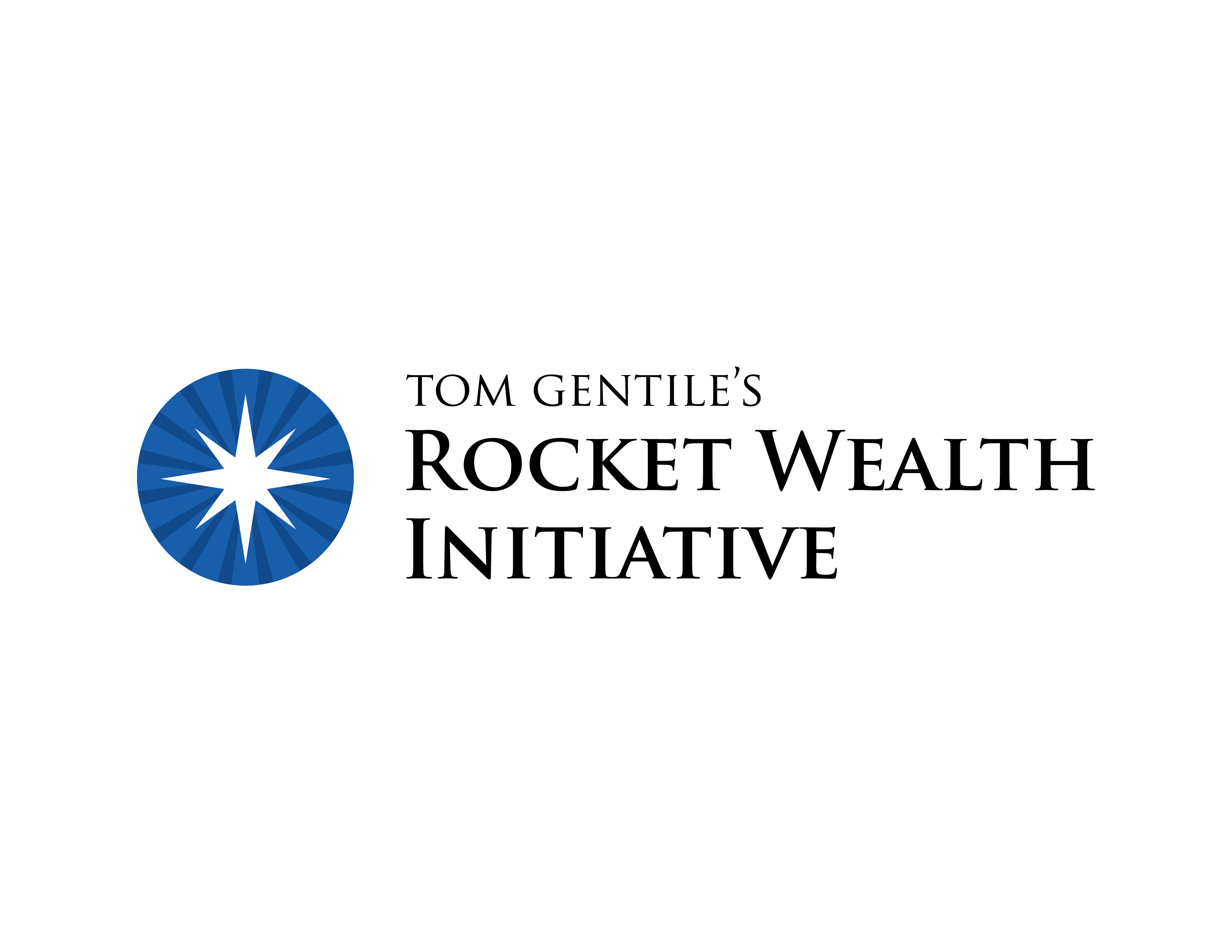 Rocket Wealth Initiative logo design